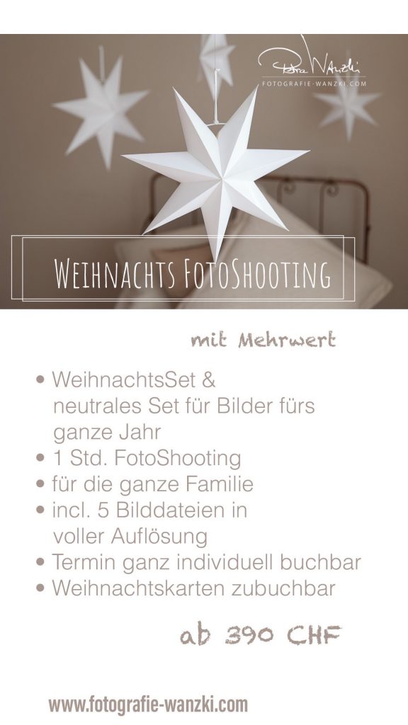 Fotoshooitng Winterthur Weihnachten